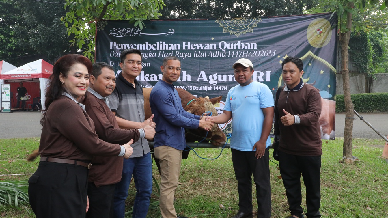 IDUL ADHA DI MAHKAMAH AGUNG, DAGING KURBAN DISALURKAN KE 2.722 MUSTAHIK